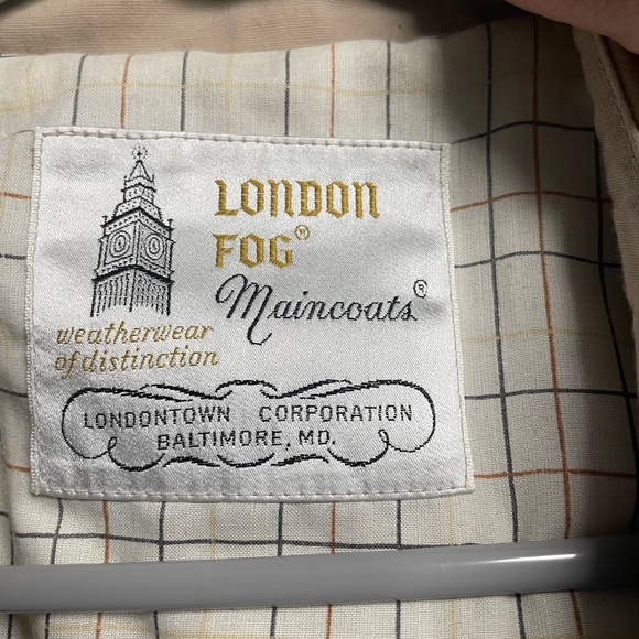 London Fog trench coat - Picture 5 of 6